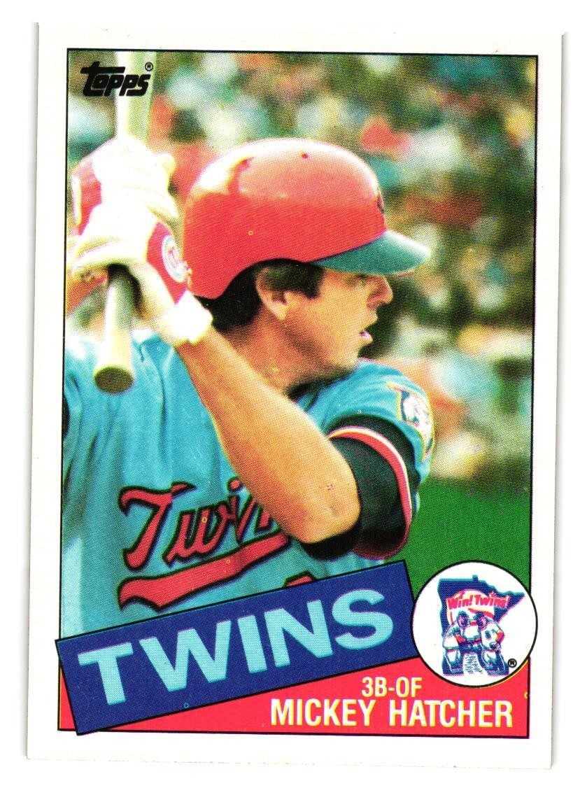 1985 Topps - #18 Mickey Hatcher
