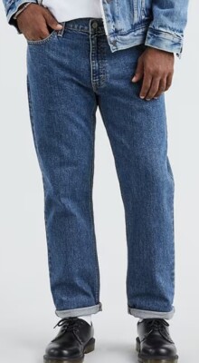 Levi's 541 Athletic Fit Tapered Stretch Jeans Men s Stonewashed Blue Casual Pant