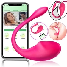 Wireless APP Remote Vibrator Control Bullet Egg G-Spot Dildo Sex Toys For Women