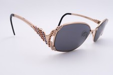 NICE Caviar 6820 Eyeglasses FRAMES 72 Gold 55 17-135 Crystals Champagne C900