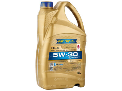 5 Liter RAVENOL HLS SAE 5W-30 Synthetisch Motoröl Made in Germany