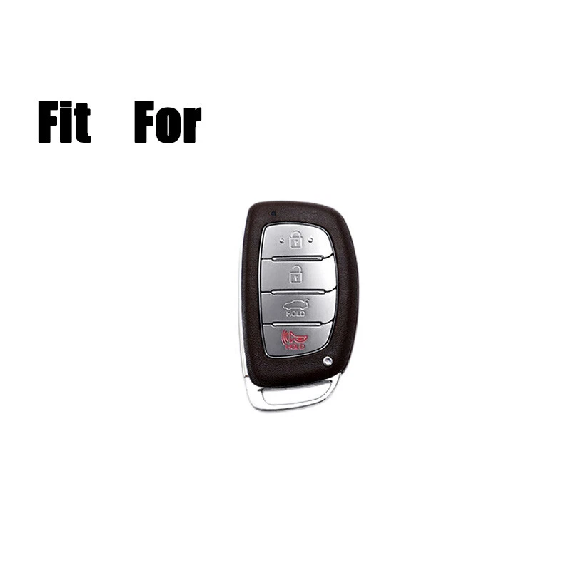 Funda Carcasa Llavero Coche Aleación Zinc Silicona Para Hyundai Tucson Ioniq Elantra ix35 Foto 2 de 4