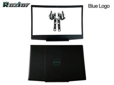Dell LCD Back Cover Hinges Bezel Black For G3 15 3590 15 3500 0747KP Blue Logo