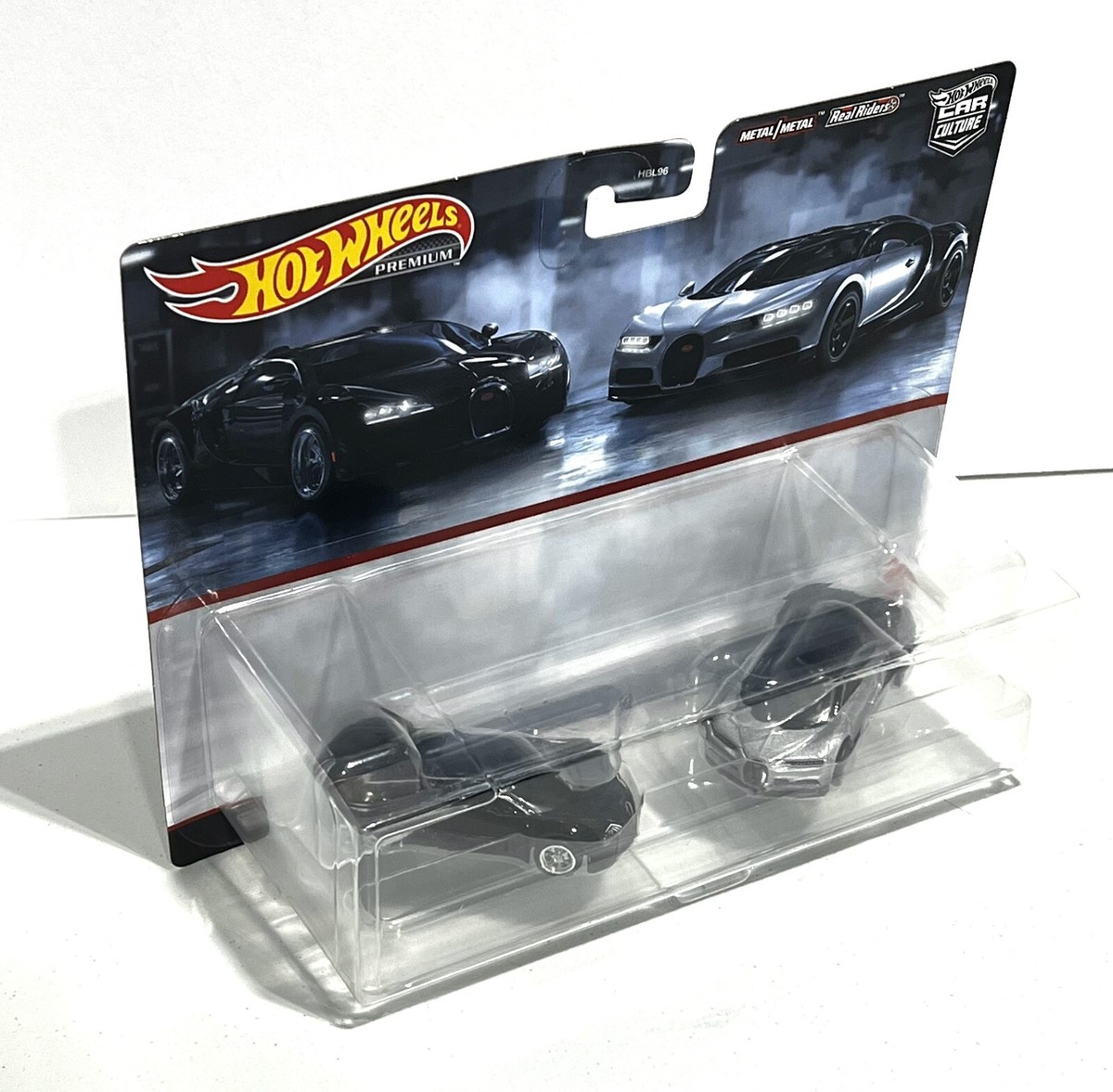 Hot Wheels Premium Car Culture 2 Pack Bugatti Veyron and '16