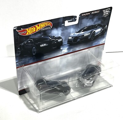 Hot Wheels Premium Car Culture 2 Pack Bugatti Veyron and '16