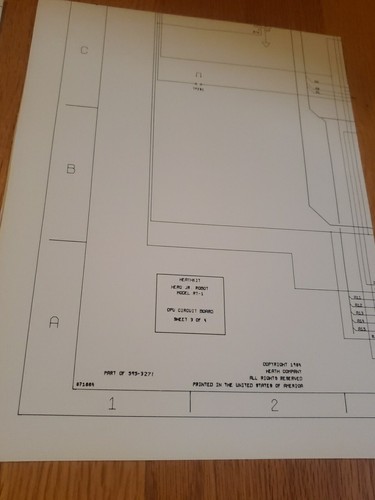 Rare Heathkit Hero Jr. Robot Model RT-1 TECHNICAL Manual + ALL 5 Illustrations! - Zdjęcie 11 z 12