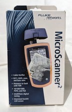 Fluke Networks MicroScanner2 Cable Verifier RJ-45 10/100/1000 Base-T MS2-100 NEW