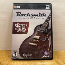 PC Rocksmith edición 2014 Windows/Mac 2013 dos discos sin cable con código en caja original