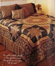 LONE STAR GLOW WATCH Quilt  - Pattern From a Vintage Magazine