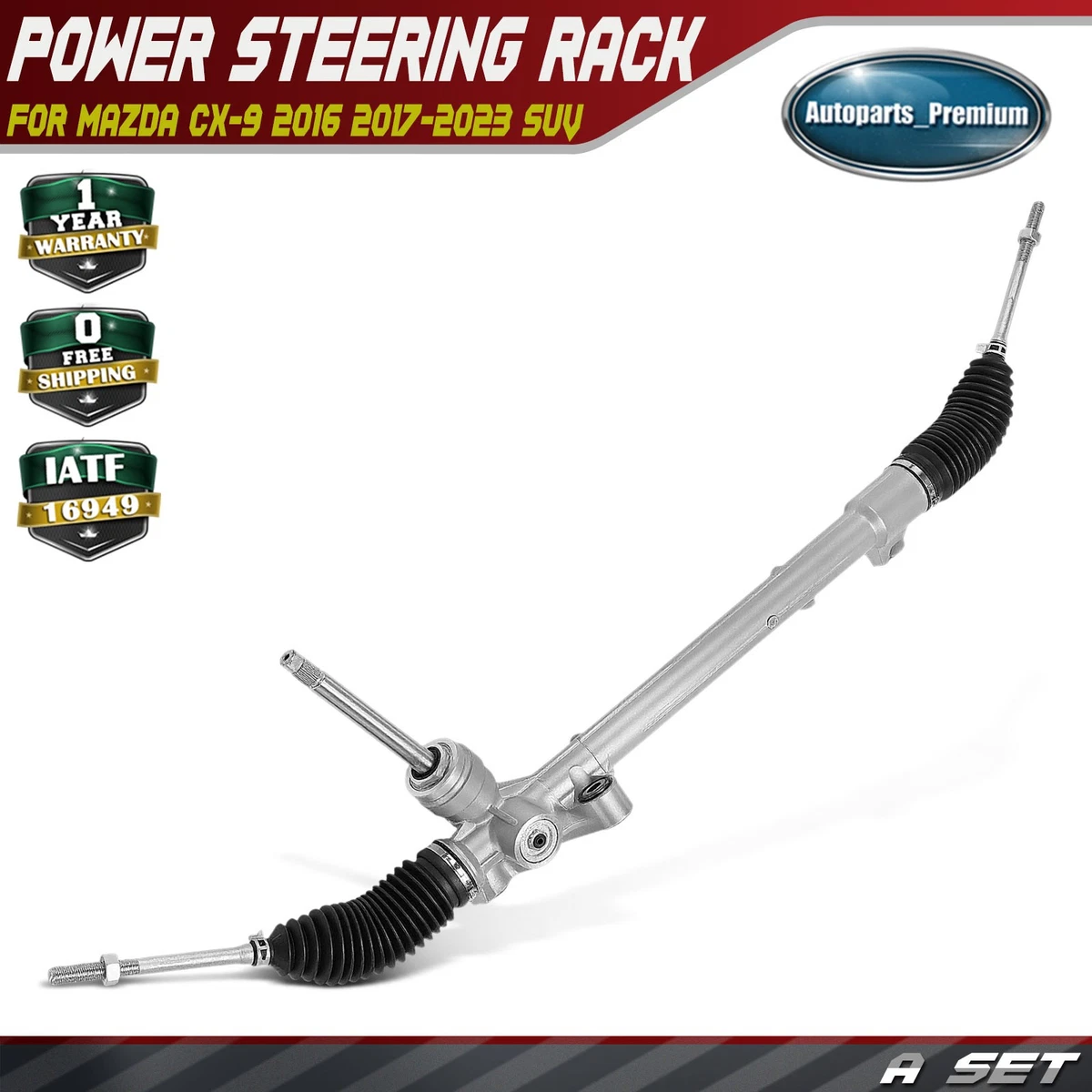Power Steering Rack & Pinion Assembly for Mazda CX-9 2016-2023 SUV