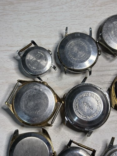 TEILE REPARATUR Vintage Uhren Konvolut 13 Uhren AS IS Sachsen Timex Cyma Imperial + - Bild 8 von 12