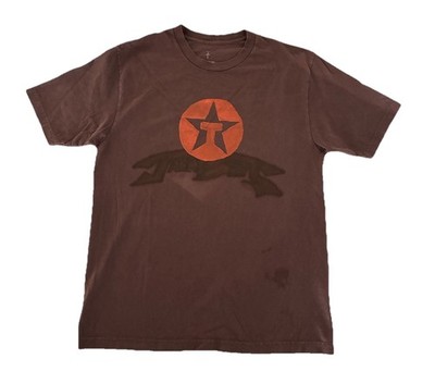 Travis Scott JackBoys 2 A1 Tee L Brown NEW *flaws