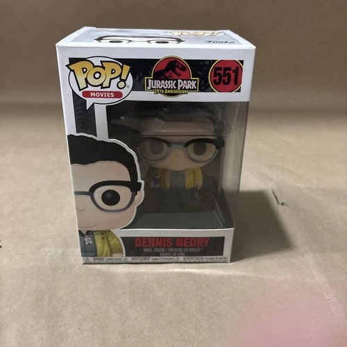 Dennis Nedry Jurassic Park(25th Anniversary) Funko Pop Movies Vinyl #551