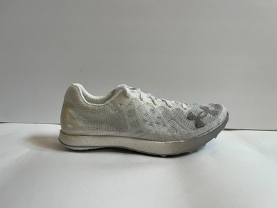 Track Spikes Men s 9.5 - Under Armour Shakedown Elite White Halo Grey - New