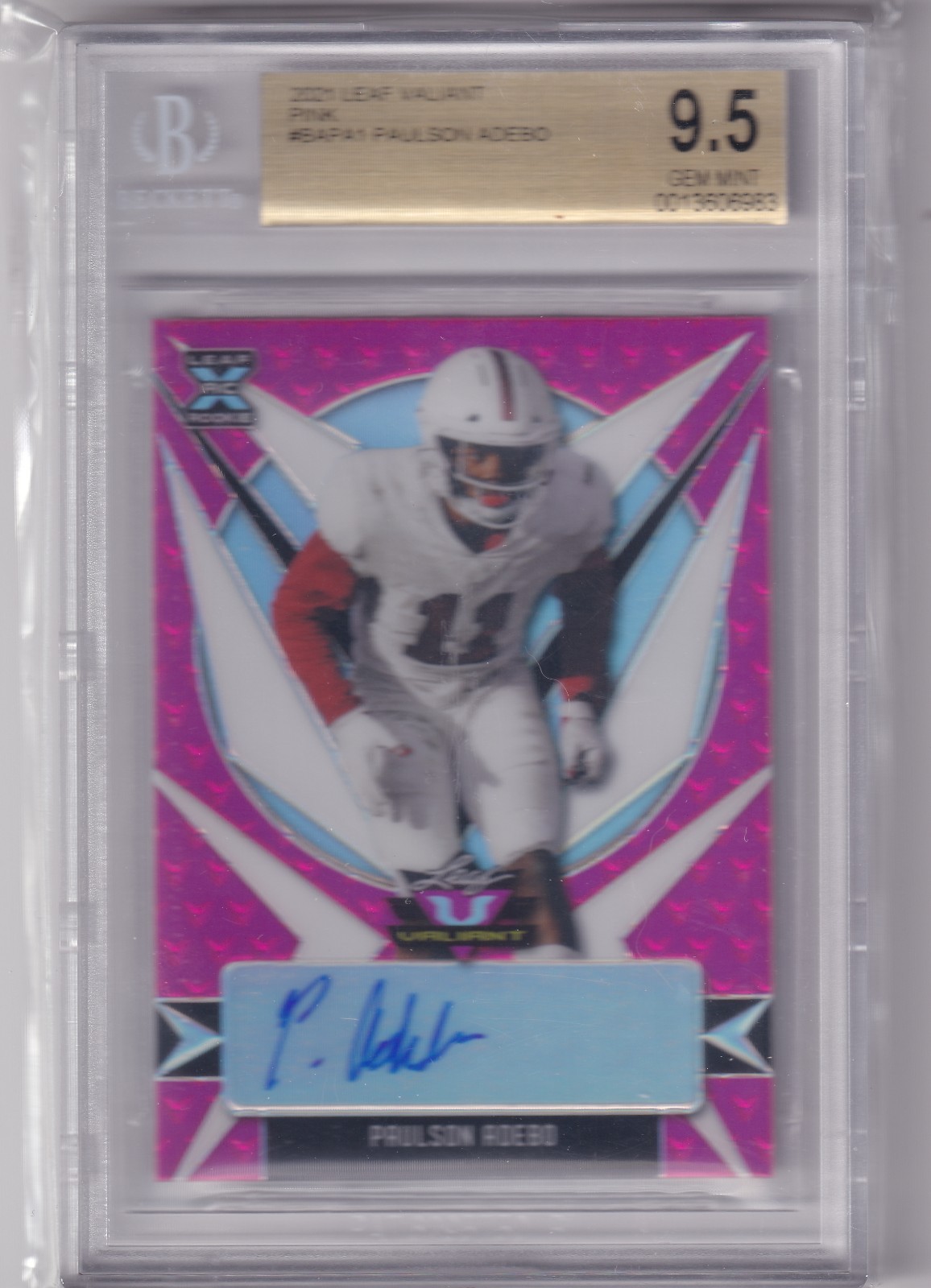 Trevor Lawrence Leaf Pro Set Metal 1990 Autograph Xrc #PA1 Silver Mojo