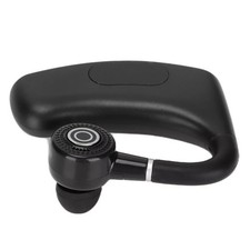 V12 BT Headset Wireless Single Hanging Ear Handsfree LED Digital Display Hea NDE