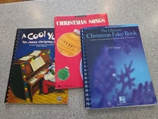 Christmas Songs Sheet Piano Guitar Music Book Lot 3 Christmas  Cool Yule 