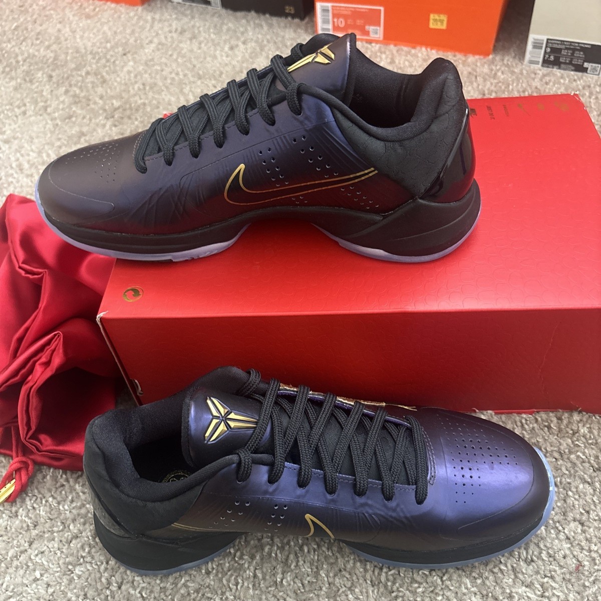 Size 7.5 - Nike Zoom Kobe 5 Protro Year of the Mamba - Eggplant