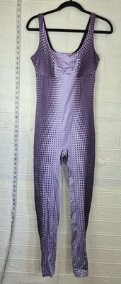 Yitty Headliner Shaping Catsuit M Jumpsuit Purple Galaxy Clubwear Athleisure Gym