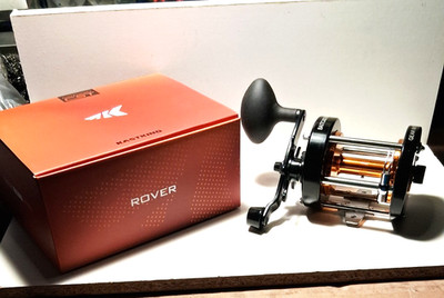 Kastking  80R ROVER Gator Gar reel.  3.6 .1. New in box. Large reel. Gold/Black.