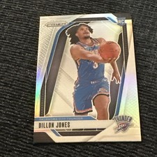 Dillon Jones 2024-25 Panini Prizm #240 Silver Prizm RC Oklahoma City Thunder-NBA