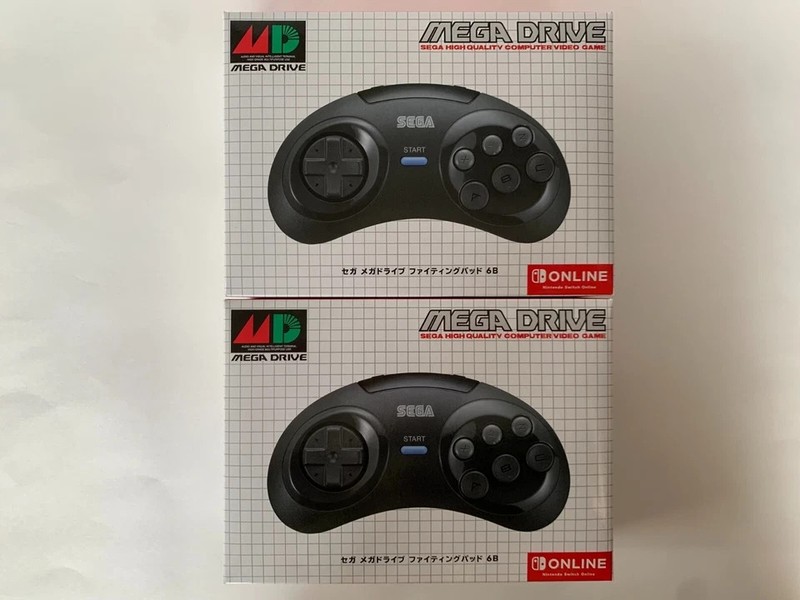 SEGA Mega Drive Fighting Pad 6B Controller Nintendo Switch Online set of 2 Japan
