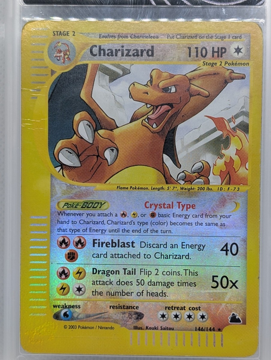 ポケモン - Charizard Ecard 2003 146/144 pokemon Charizard #146 Prices | Pokemon Skyridge | Pokemon Cards