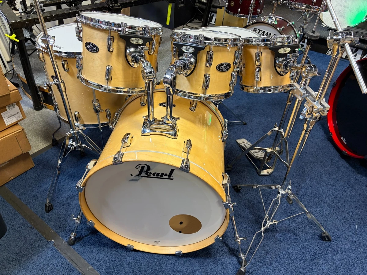 パール ドラムセット VISION BIRCHシリーズ ジルジャン SABIAN Pearl Visionシリーズ ドラムセットVision Birch Drum Set Twin-Bass