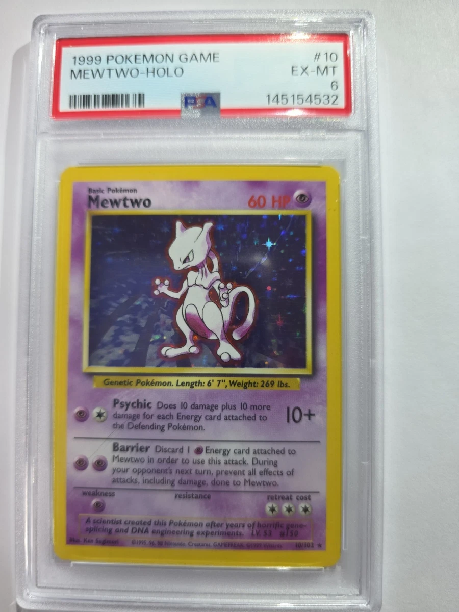 Mewtwo Pokémon TCG Professional Sports Authenticator (PSA