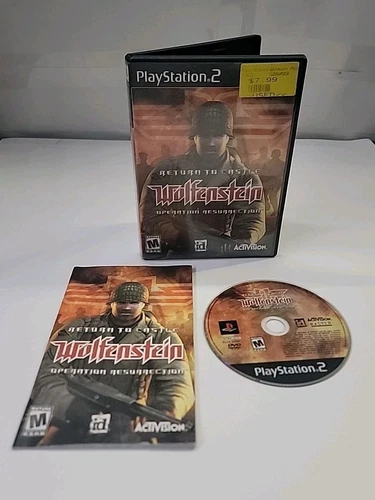 Return to Castle Wolfenstein: Operation Resurrection (Sony PlayStation 2 PS2)