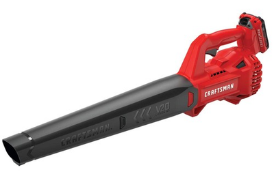 #ad CRAFTSMAN 20V MAX CORDLESS LEAF BLOWER BATTERY CHARGER CMCBL710D1 RED $87.07