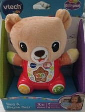 New Vtech 6  Sing & Rhyme Bear Talks, Sings, ...