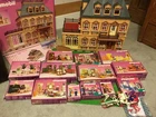 Playmobil Vintage Large Victorian Mansion Dollhouse #5300 Plus 14 Furniture Sets