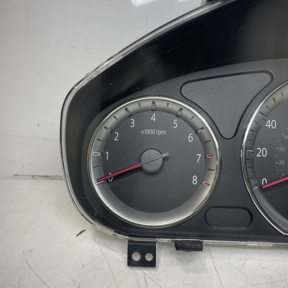 Hyundai Sonata 2009-2010 2,4 L velocímetro calibre grupo MPH OEM AT Foto 2 de 4