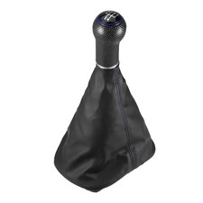 Blue 5 Speed Manual Gear Shift Knob Stick Shifter Lever Head Ball For Vw Golf