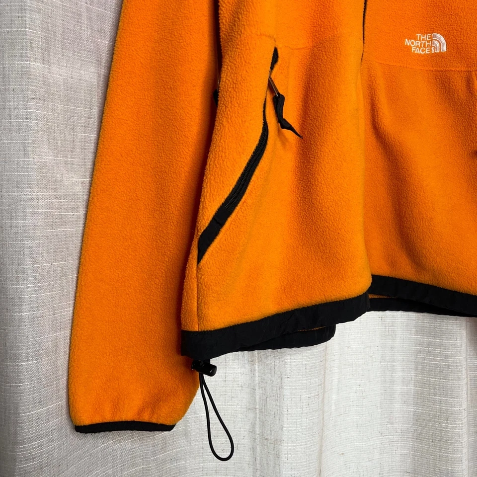 Chaqueta polar North Face Pumori vintage años 90 Polartec amarillo naranja para hombre talla XL Foto 3 de 4