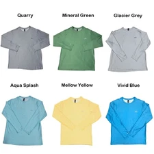 Habit Men's UPF 50+ UV Protection Quick Dry Long Sleeve Shirt