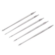Canvas Leather Sewing Awl Straight Needle for Shoe Repairing 5Pcs