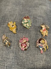 Sailor Moon Enamel Pin Set - 6 Piece Set - Br...