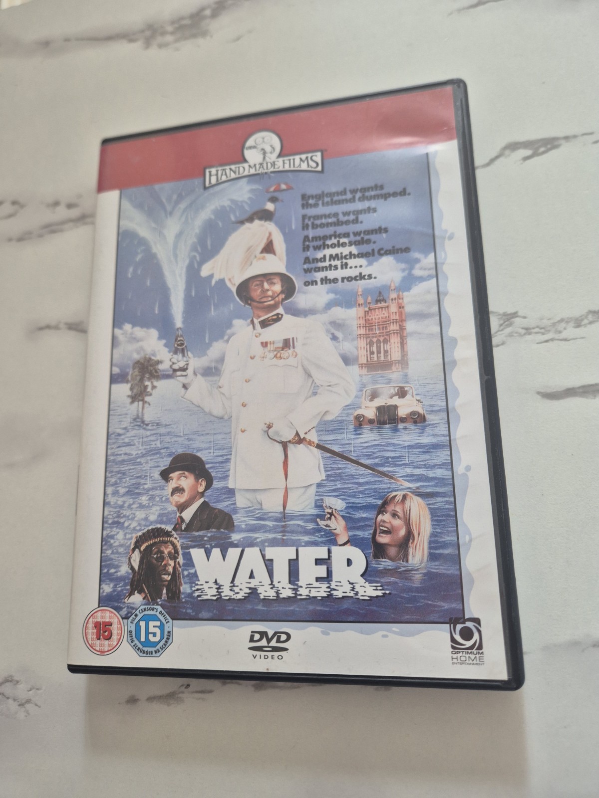 Water (DVD 2010) Rare UK Region 2 Handmade Films Michael Caine