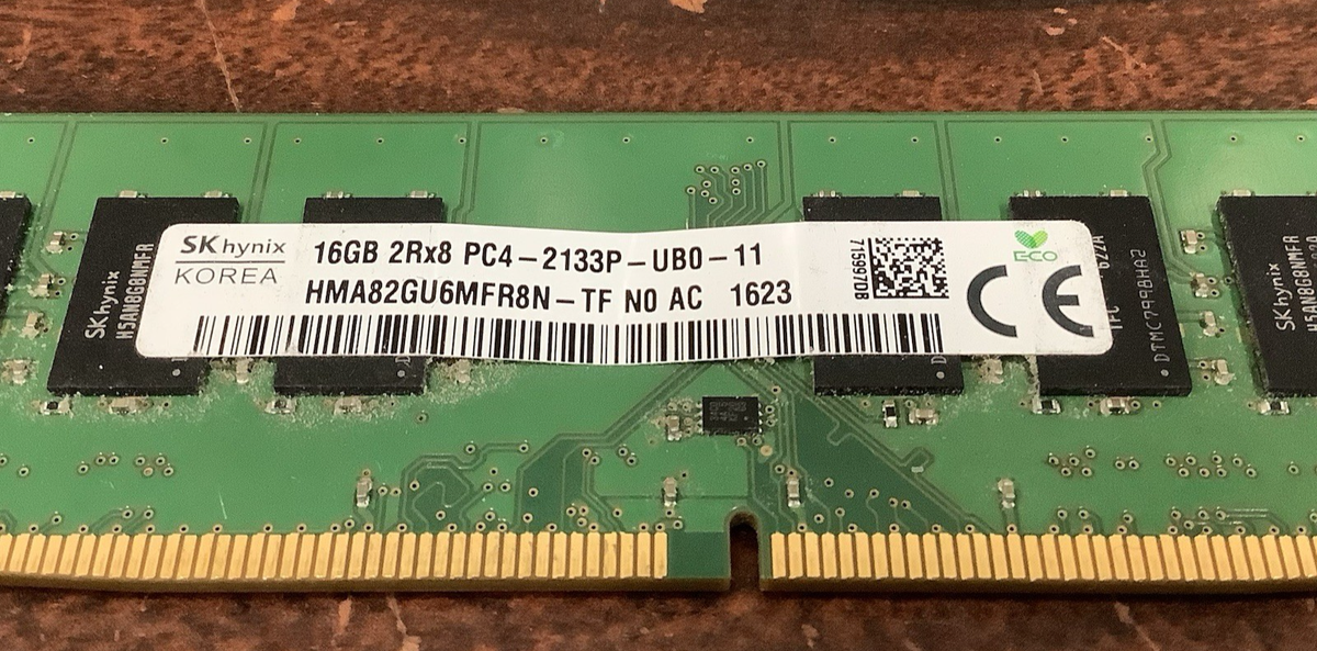 SK Hynix 16GB 2Rx8 PC4-2133P-UB0-11 ~ DDR4 Desktop RAM FREE