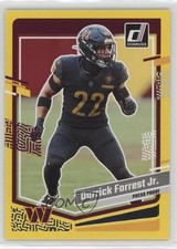 2023 Panini Donruss Press Proof Yellow Darrick Forrest Jr #296 0v4e
