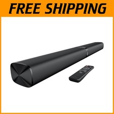 80W Sound Bar with Bluetooth 3 EQ Modes