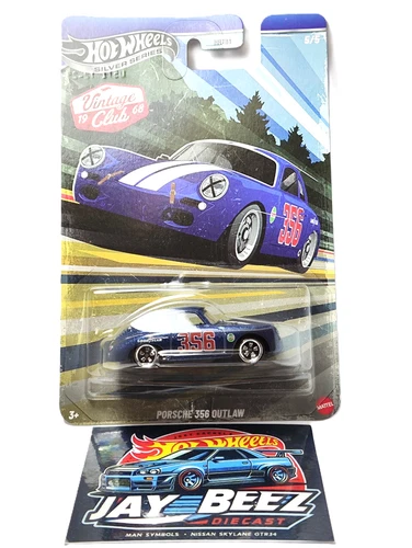 Hot Wheels 2026 NEW 1968 Vintage Club Porsche 356 Outlaw (Promo C. Shipping)