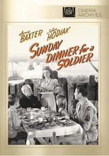 Sunday Dinner For A Soldier (DVD) John Hodiak Anne Baxter Charles Winninger