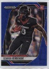 2025 Panini Prizm Draft Picks Blue Wave 230/299 Xzavier Henderson #15 19yv