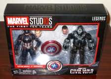 Marvel Legends Studios Civil War Captain America Crossbones new