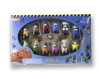 P.M.I. Among Us Series 2 Crewmate Figures 8 Pack Deluxe Box