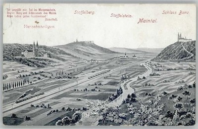 Vierzehnheiligen Staffelberg Castle Banz Maintal