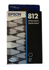 Genuine EPSON 812 Standard Black DuraBrite Ultra Ink Cartridge Expired 10/23